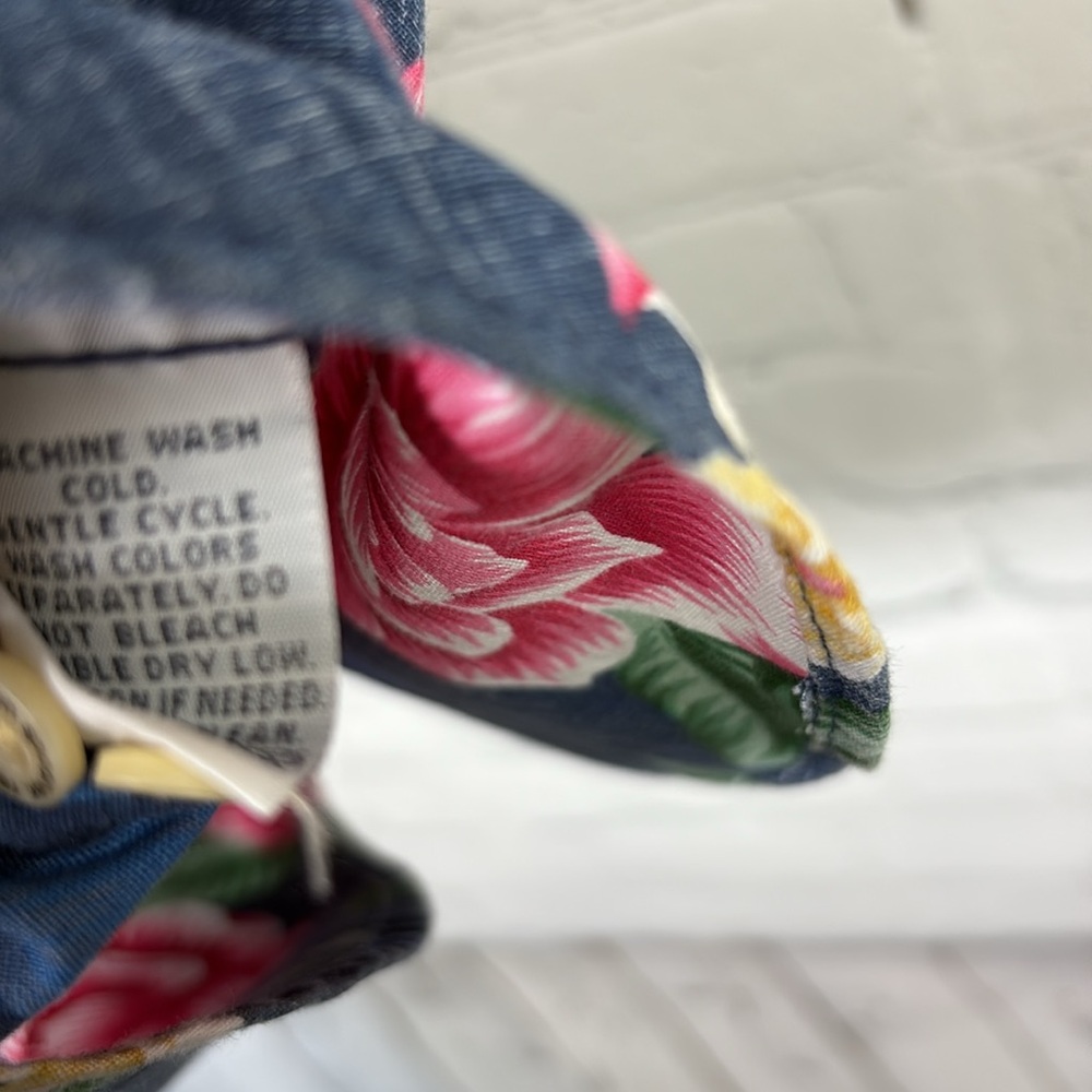 REYN SPOONER Hou Pua Nui Tailored Fit Button Up Short Sleeve Floral Shirt sz XL - Picture 6 of 6